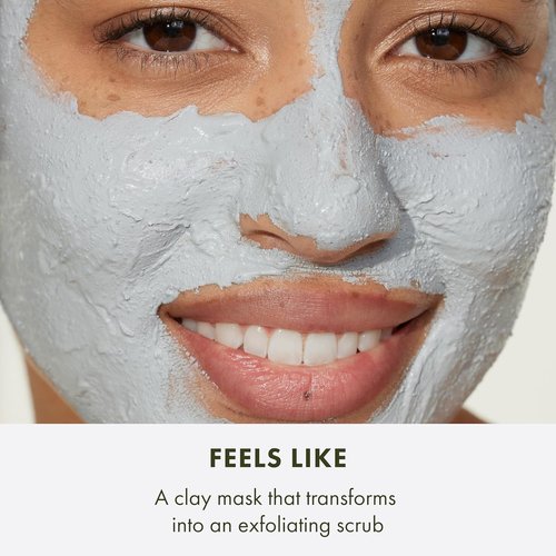 Origins Clear Improvement Face Mask - Blackhead Clearing Scrub with Salicylic Acid & Bamboo Charcoal, 2.5 Fl Oz