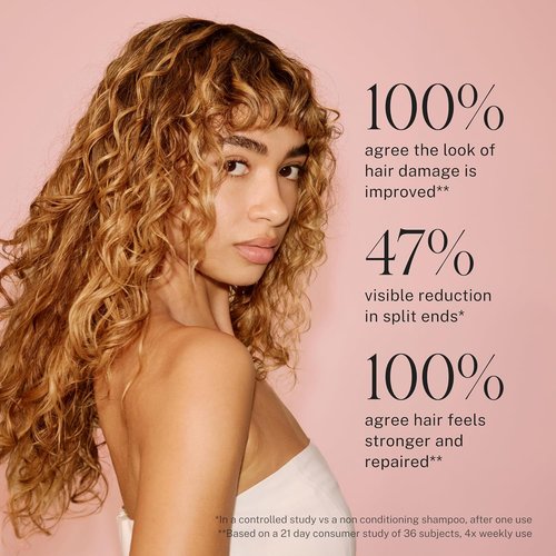 JVN Revive Repairing Conditioner - Restore Softness & Strength for Damaged Hair | 10 Fl Oz, Non-Toxic