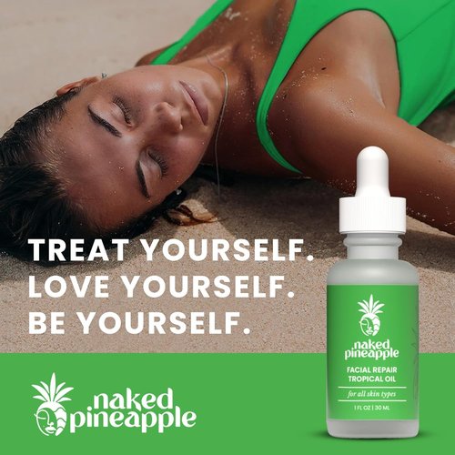 **Tropical Oil Hydrating Facial Moisturizer - Fruit Extract for Barrier Protection & Elasticity | 1oz**