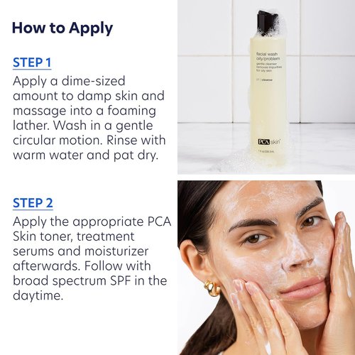 PCA SKIN Hydrating Face Wash - Gentle Cleanser for Oily Skin | Minimizes Breakouts, 7 fl oz
