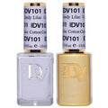 DND Gel Polish Coquette Collection - UV/LED Chip-Free Nail Duo in 101 Cotton Candy Lilac | 0.5 Fl Oz