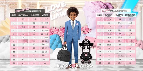 Black n Bianco Boys Slim Fit Suit Rosefia Style Five Piece Set Sophia Mid Blue 8