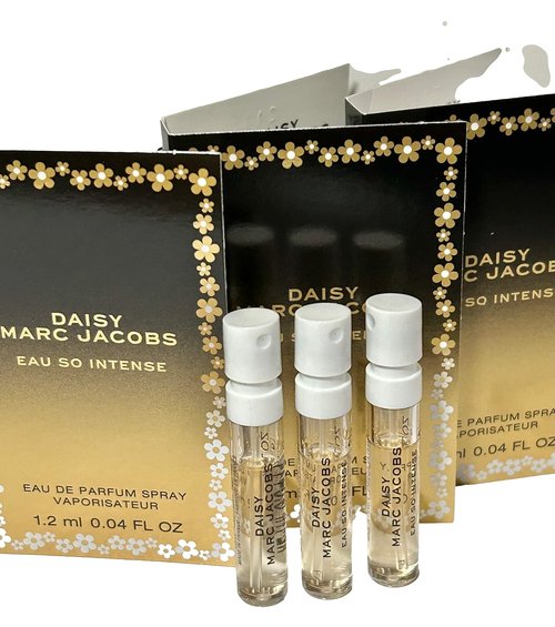 Marc Jacobs Daisy Eau So Intense Women’s Perfume Spray - Set of 3 | 1.2 ml / 0.04 oz Each
