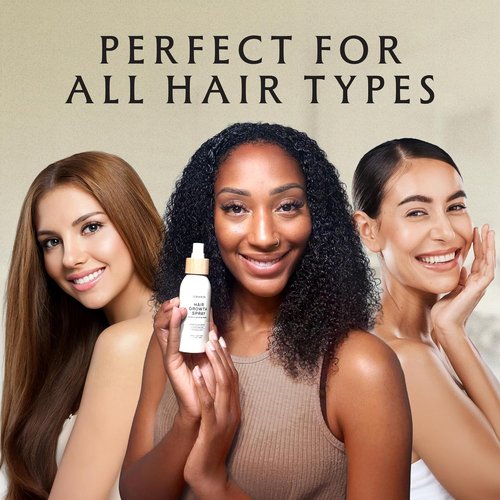 Lebanta Hair Growth Oil Spray - 100% Pure Organic Formula for Thicker, Stronger Hair - 4.1 Fl Oz
