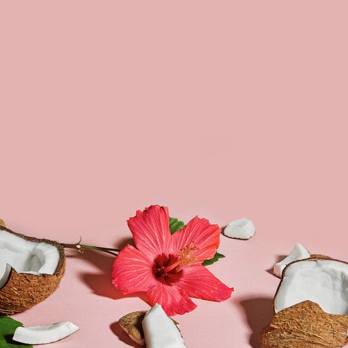 SheaMoisture Moisturize and Define Shampoo, Conditioner, and Curl and Shine Mist for Curly Hair Care Coconut and Hibiscus with Shea Butter and Coconut Oil