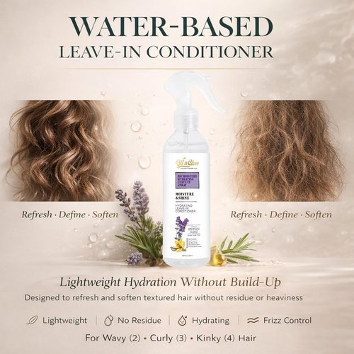 Regine Switzerland Lightweight Leave-In Conditioner Spray - Rosemary & Castor Oil | Color Safe, 8.45 Fl. Oz