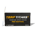 TerpTitans – Pro Tactical – Bamboo 6-inch Cotton Swabs, 2-Pack — XL Barrel Tip For Max Absorption and Fine Point Tips For Tight Spaces
