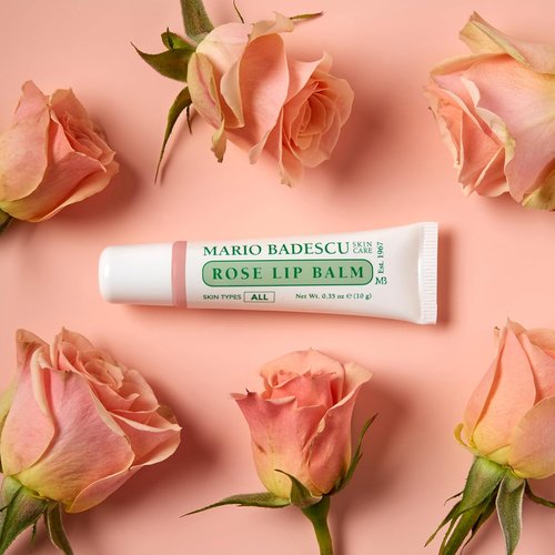 Mario Badescu Moisturizing Lip Balm - Ultra-Nourishing Coconut Oil & Shea Butter Formula for Soft, Cracked Lips