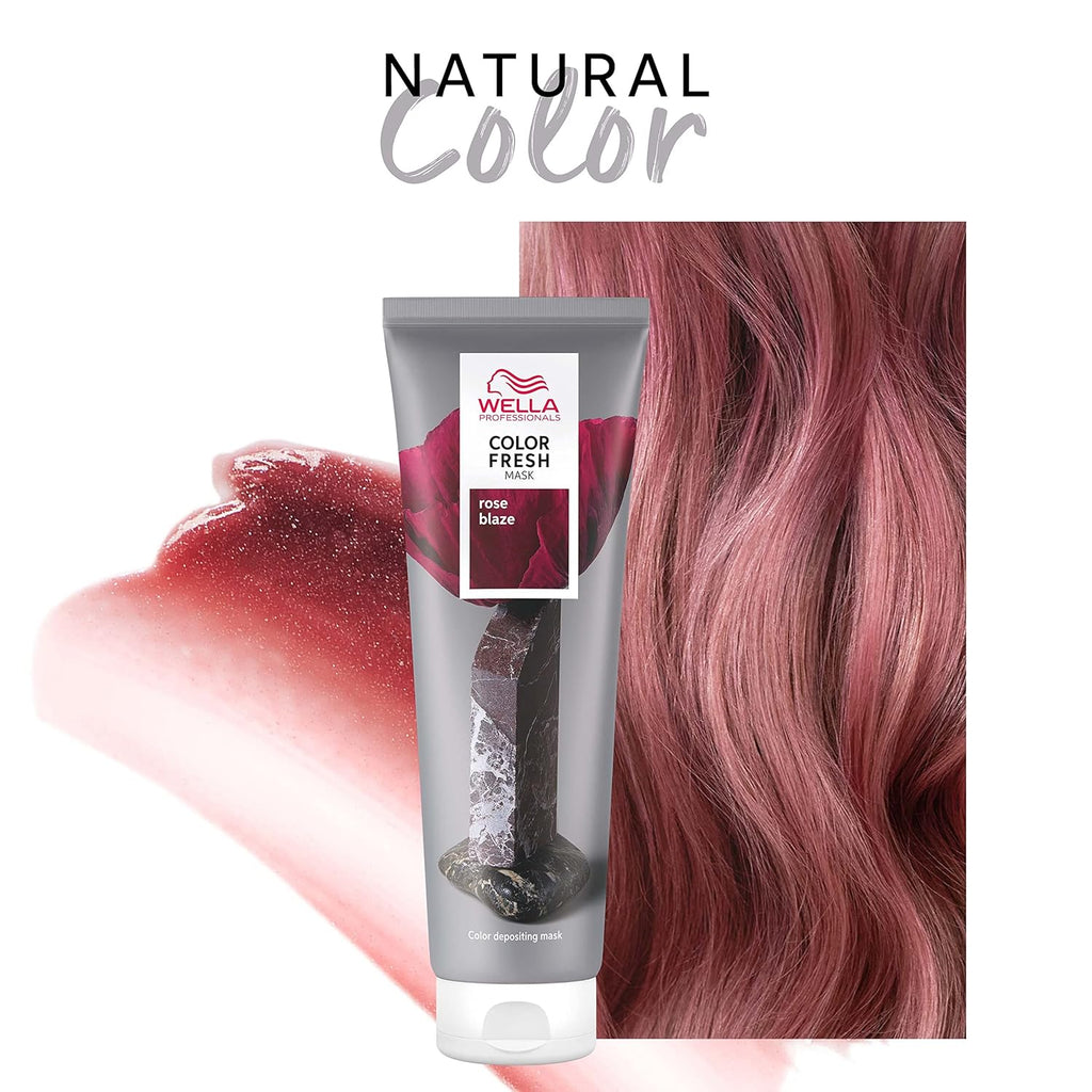 Wella Color Fresh Mask - Color-Depositing Hair Mask for Vibrant, Refreshed Color | Vegan Avocado Oil | 5 Fl Oz
