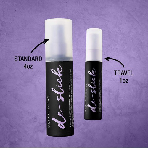 Urban Decay De-Slick Mattifying Makeup Setting Spray for Face (Full Size), Waterproof, Smudge-proof, Oil & Shine Control, for Oily Combination Skin, Oil-free, Vegan, Cruelty-free - 4 fl oz