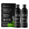 Roycederm Antifungal Body Wash for Men – Helps with Athlete’s Foot, Jock Itch & Ringworm – Cooldefense Shower Gel with Tea Tree & Menthol Post-Workout Cleanse – SLS-Free, 2 Pack