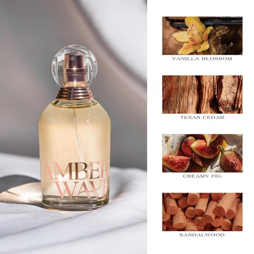 Tru Western Amber Waves Eau de Parfum - Bold & Earthy Women's Fragrance | 2.7 fl oz with Fig, Vanilla & Cedar Notes
