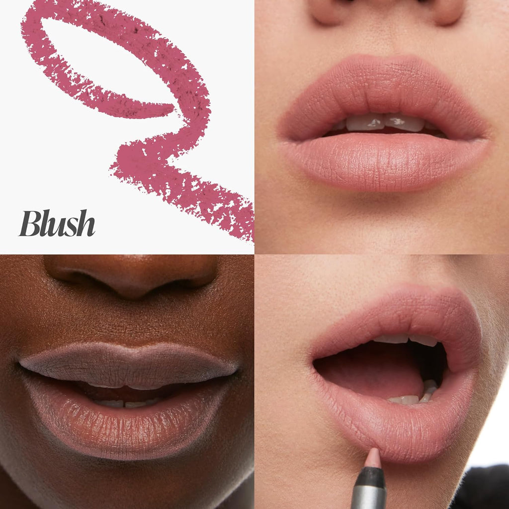 Wonderskin Lipliner Pencil - Long-Lasting Waterproof Nude Lip Liner for Perfect Contour (Blush)