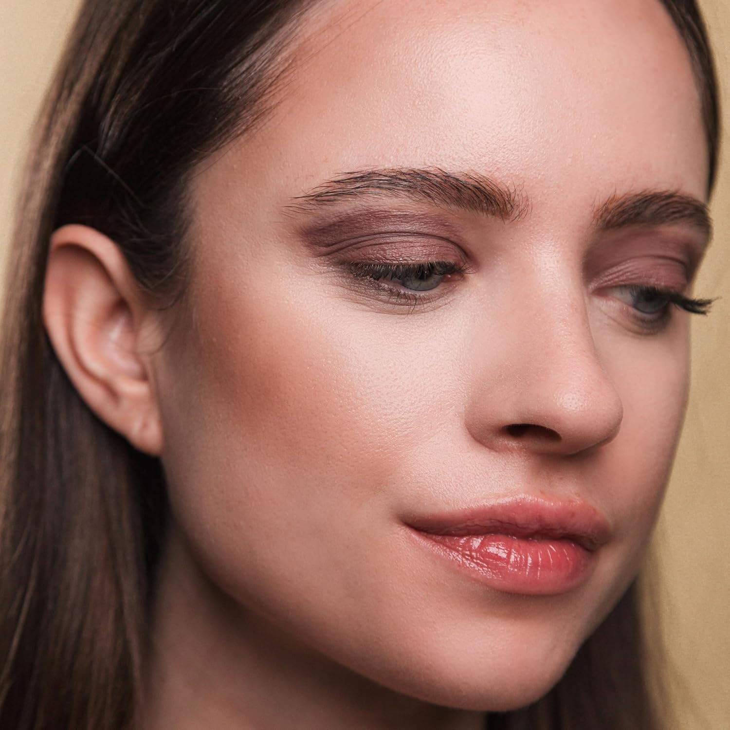 Zev Eyeshadow Stick - ShadeRush 2-in-1 Cream Eyeshadow with Built-in Smudger - Waterproof Matte Makeup in Mocha Matte