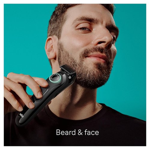 Braun All-in-One Style Kit Series 3 3430 - 3-in-1 Trimmer for Men with Beard, Ear & Nose Trimmer | 20 Length Settings, Washable