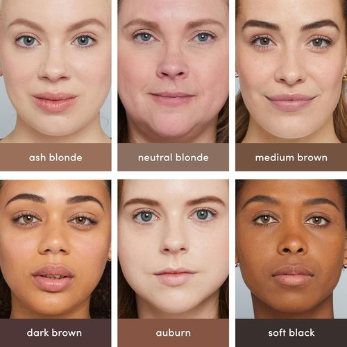 Jane Iredale PureBrow Brow Powder - Silky-Soft, Blendable Formula for Natural Full Eyebrows | Vegan & Cruelty-Free