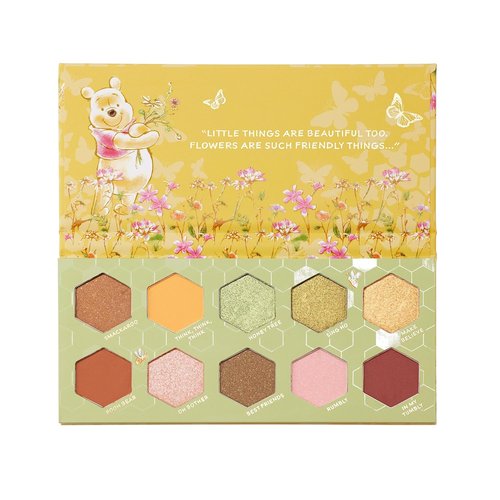 Colourpop Winnie The Pooh Bundle - Sweet As Can Bee Eyeshadow Palette & Hunny Pot Lip Scrub Set | Honey-Inspired Makeup Duo