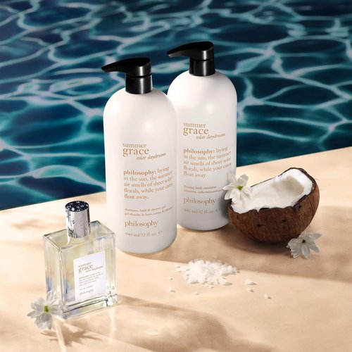 Philosophy Solar Daydream Eau de Toilette - Sweet Floral Women's Perfume - Jasmine, Coconut & Saltwater Notes - Long-Lasting Fragrance