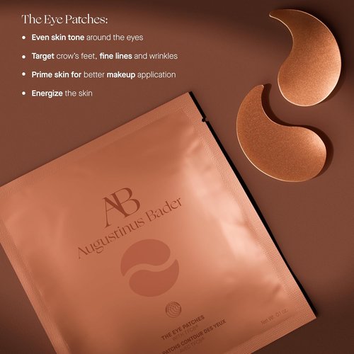 Augustinus Bader Eye Patches - Luxury Hydrating Anti-Aging Treatment for Puffiness & Dark Circles - Soothing Formula