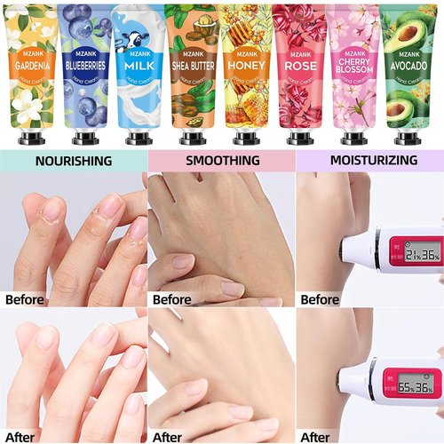 MZANK 14 Pack Hand Cream Set - Nourishing Moisturizer for Dry Cracked Hands | Perfect Gift for Any Occasion