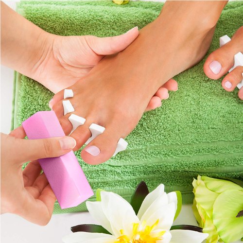 Senkary 12 Pack Nail Buffer Block 4 Sided Professional Nail File Sanding Block Buffing Blocks for Natural and Acrylic Nails (Pink)