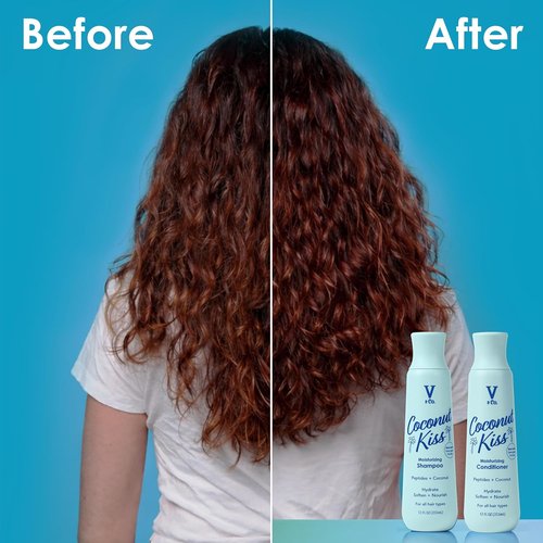 V&Co. Moisturizing Conditioner - Sulfate Free, Color Safe Formula with Peptide Technology | 12 Oz.