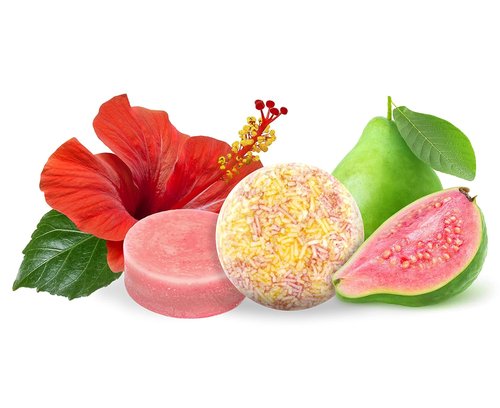 Sweet & Sassy Shampoo Bars & Conditioner Bar - All-Natural, Organic, SLS-Free | Hawaiian Hibiscus