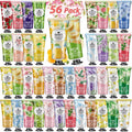 56 Pack Hand Cream Gifts Set, Easter Basket Stuffers, Bulk Hand Lotion Travel Size for Dry Cracked Hands, Mini Hand Lotion for Mothers Day Gifts, Bridal Shower Favors and Teacher Gifts for Women