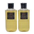 Bath & Body Works Shea + Vitamin E Shower Gel, Set of 2, 10oz Each (Whiskey Reserve)
