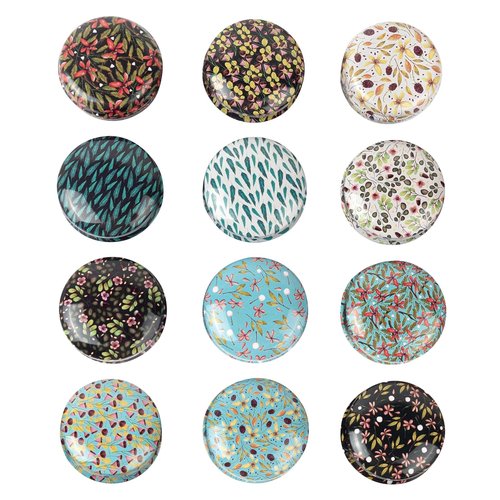 Framendino, 12 Pack Mini Tinplate Candle Tin Jars with Lids, Empty Reusable Round Travel Cans Refillable Container for Making, Eye Shadow, Jewelry, Pendant