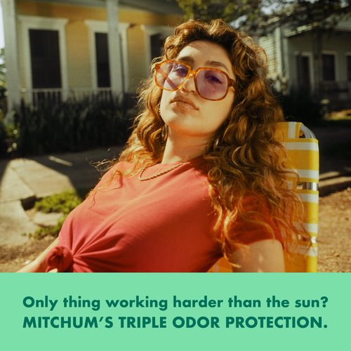 Mitchum Women’s Triple Odor Protection Antiperspirant & Deodorant Gel, Shower Fresh, 48HR Protection, 2.25 oz