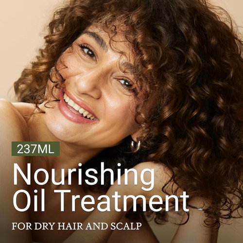 Loma Hair Care Nourishing Oil Treatment - Revitalize & Hydrate Dry Hair | 4 oz