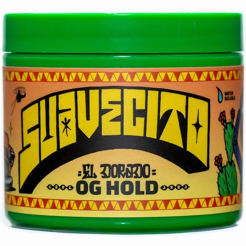Suavecito Pomade | Spring Edition Original Hold Hair Gel - Medium Shine, Water-Based, 4 oz - El Dorado Scent