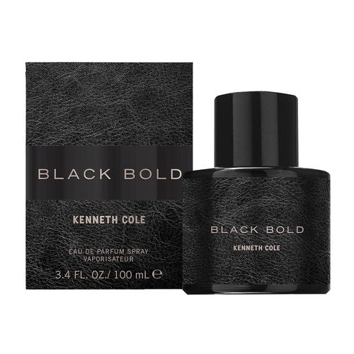 Kenneth Cole Black Bold Eau de Parfum for Men - 3.4 Fl Oz | Long-Lasting Fragrance