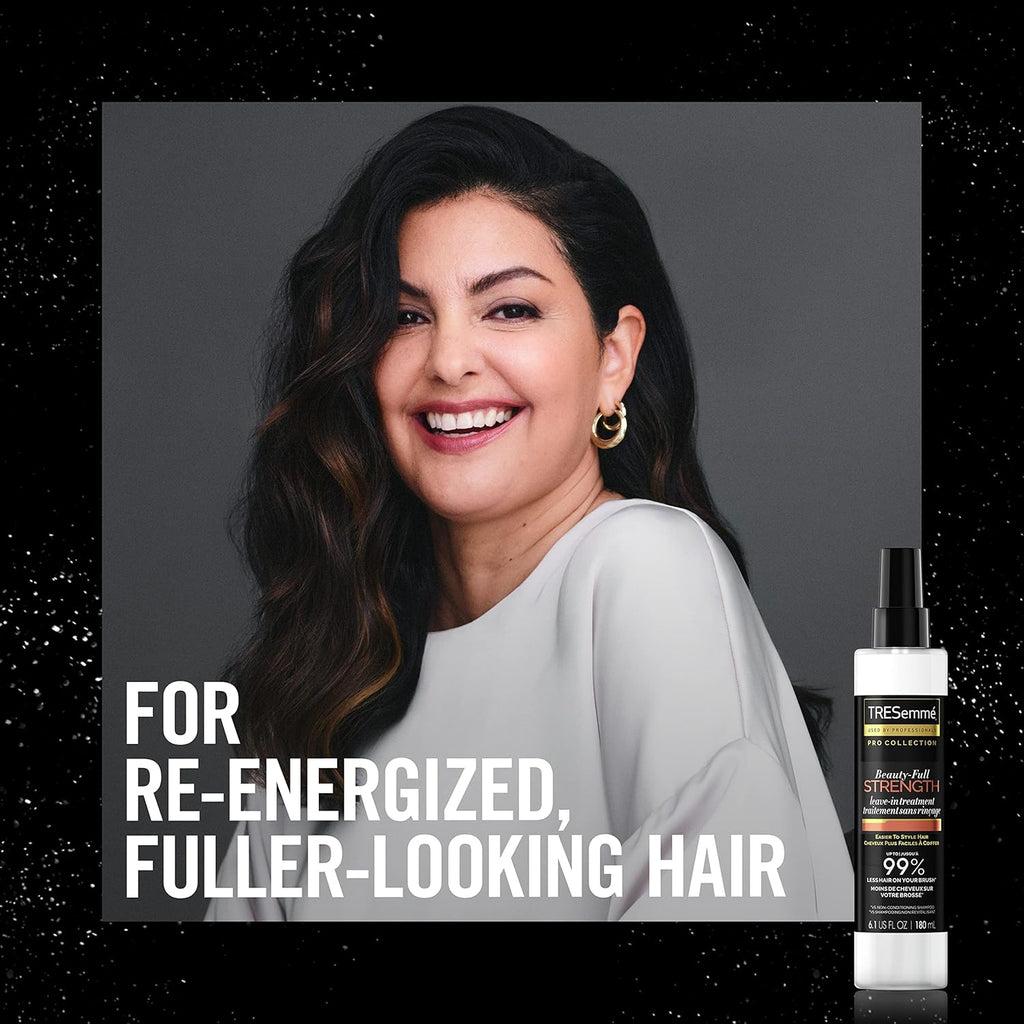 TRESemmé Pro Collection Leave-In Treatment for Fine Hair - Lightweight Formula to Reduce Breakage | 6.1 oz