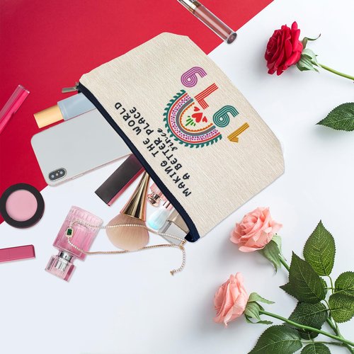 47th Birthday Gifts for Women Mom Her Makeup Bag, Funny Birthday Decorations Gift Ideas for 47 Year Old Grandma, Wife, Sister, Anniversary 1979 Gifts for Mothers Day, Christmas, Cosmetic Travel Bags