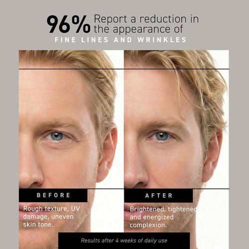 Brickell Men's Revitalizing Anti-Aging Cream - Natural Face Moisturizer to Reduce Fine Lines | 2 Ounce
