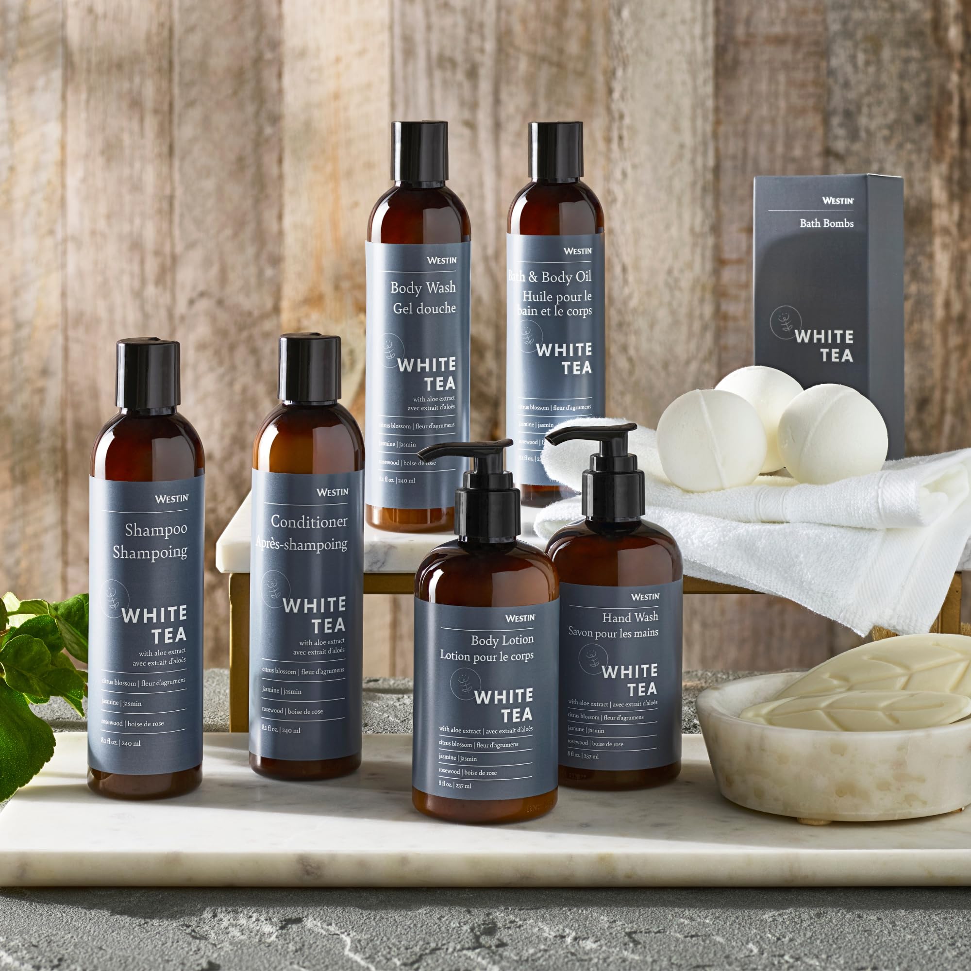 Westin White Tea Liquid Hand Soap - Signature White Tea Fragrance Combined With Aloe - Aromatherapy - Luxury Hotel Spa Collection - 8oz
