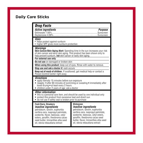 Carmex Daily Care Moisturizing Lip Balm Pack, SPF 15, Multi-Flavor Lip Care Variety Pack Bag, 9 Count (3 Tubes, 6 Sticks)