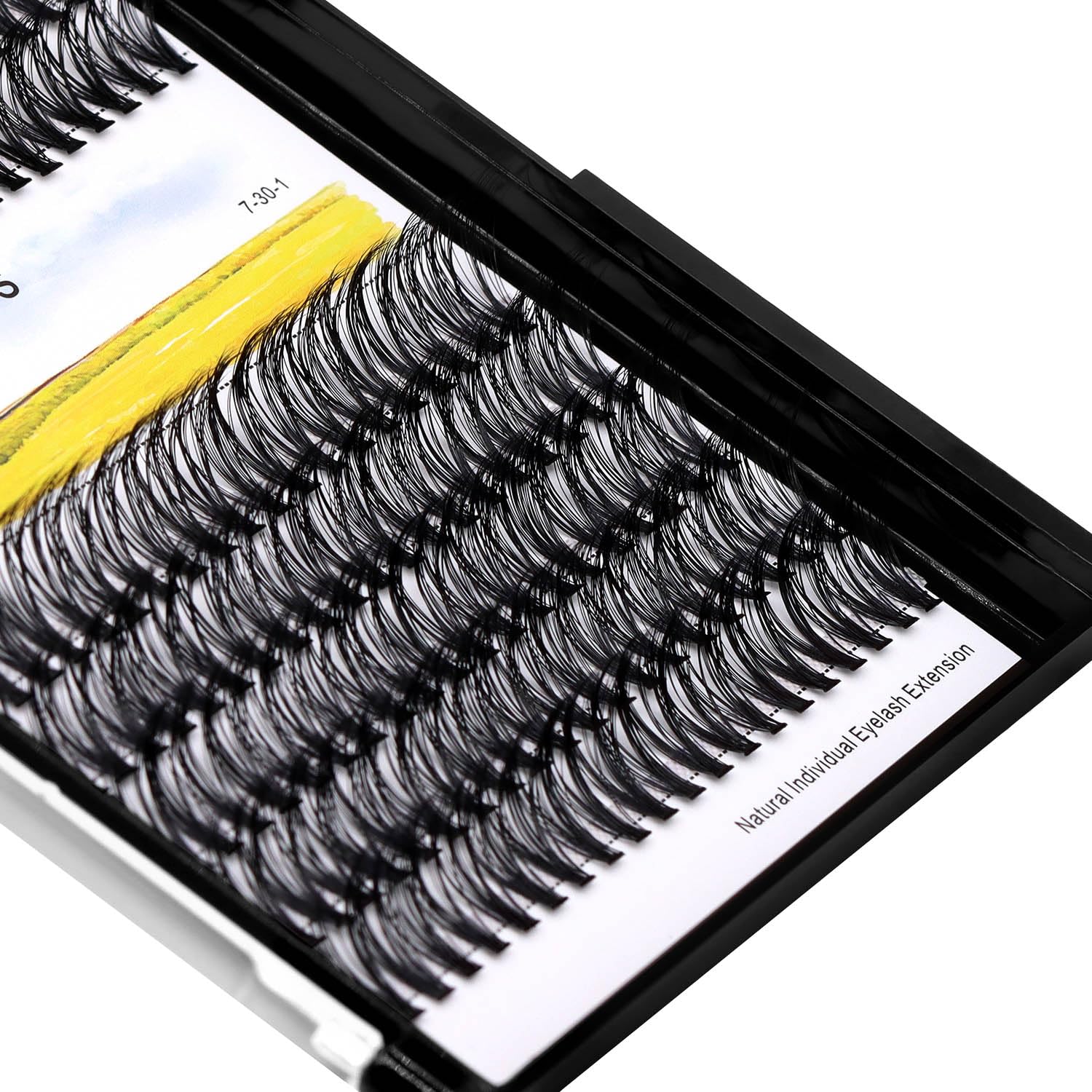 →Vayator 10-18mm Mixed Tray Mink Eyelash Extension Natural 3D Russian Volume Faux Eyelashes Individual 20D/30D/40D/50D To Choose 200pcs Clusters Lashes Makeup (20D-10-12-14-16mm Mixed)
