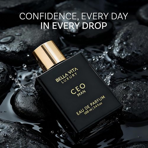 Bellavita Luxury CEO MAN Eau de Parfum - Long Lasting Men's Fragrance | 100 ml | Mandarin, Lemon, Lavender, Vetiver Notes