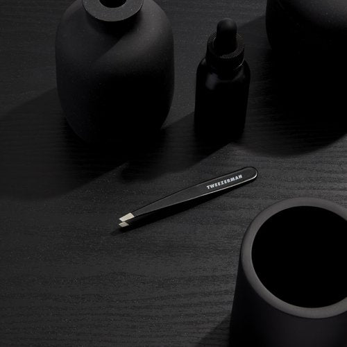 Tweezerman G.E.A.R. Slant Tweezer For Men, (Midnight)