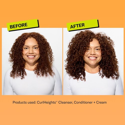 DevaCurl CurlHeights Cleanser - Volume & Body Boost for All Curl Types | 12 oz