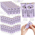 Heigble 50 Pack Christian Hand Lotion Bulk Gifts for Women Mother's Day Gifts Bible Mini Travel Hand Lotion for Women Church Appreciation(Purple Flower)