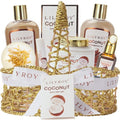 Mothers Day Gifts for Women - 8-Piece Luxury Bath & Body Gift Set for Women and Men Self Care Kit Spa Gift Baskets | Valentines Day Gifts, Birthday, Christmas Gift, All Occasion Present for Mom