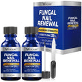 Toenail Fungus Treatment Extra Strength – VTROUY 2 Bottle Nail & Toe Solution with Undecylenic Acid 25% and Tea Tree Oil 15ml 2Pcs