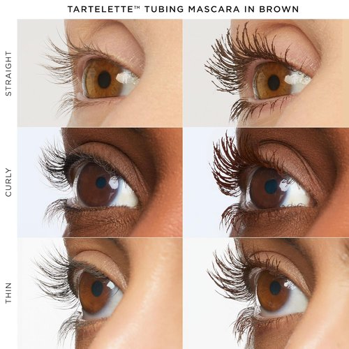 Tarte Tartelette Tubing Mascara - Volumizing Lash Extensions, Easy Removal, 24Hr Smudge-Proof, Vegan & Cruelty-Free