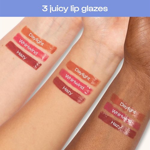 Alleyoop Sun Serum Lip Oil SPF 40 - Hydrating Tinted Lip Oil with Sunscreen for Smooth, Cracked Lips | Vegan, Travel-Friendly Whirlwind