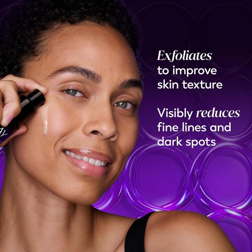 Olay Regenerist Overnight Face Peel - Anti-Aging Chemical Peel Mask with Hexa-Repair Peptide & Lactic Acid, 1.0oz