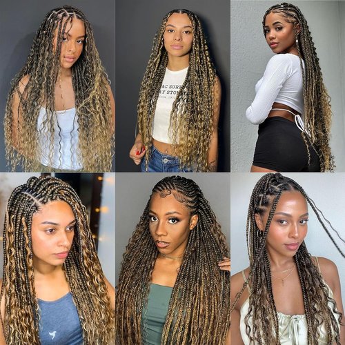 QUINARVVNA 100% Human Hair Bundles for Boho Braids 2pcs/110g Unprocessed Virgin Hair Set Natural Smooth Tangle-Free, Perfect Human Hair Boho for Women to Boost Beauty Ideal (Natural black-Deep, 18")